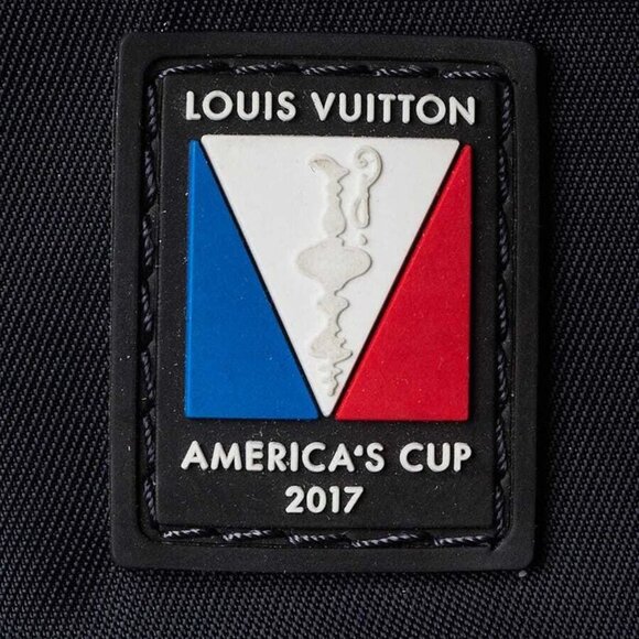Louis Vuitton Blue Damier Infini Ebmossed Leather America's Cup 2017 Apollo ... - Picture 11 of 12